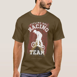 BMX Bike East Timor Flag Biking Cycling Racing BMX T-Shirt