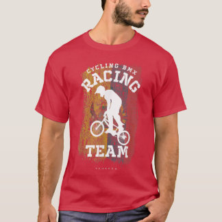 BMX Bike Ecuador Flag Biking Cycling Racing BMX 33 T-Shirt