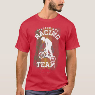 BMX Bike Ethiopia Flag Biking Cycling Racing BMX 2 T-Shirt