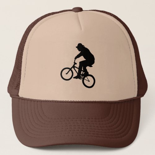 BMX Bike Flyer Trucker Hat