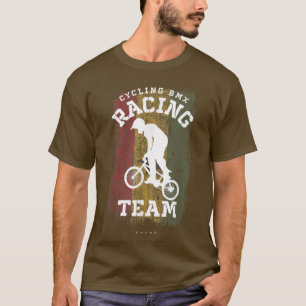 BMX Bike Ghana Flag Biking Cycling Racing BMX  T-Shirt