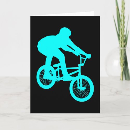 BMX Bike Motocross Bicycle Freestyle Retro Gift Card