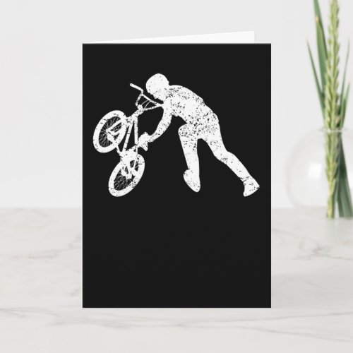 BMX Bike Motocross Freestyle Retro Vintage Gift Card