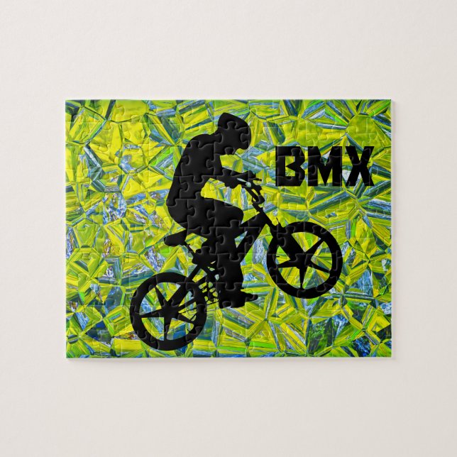 BMX Bike Rider Jigsaw Puzzle (Horizontal)