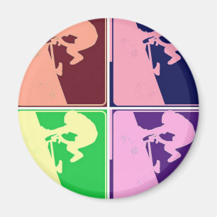 BMX Bike Rider Magnet