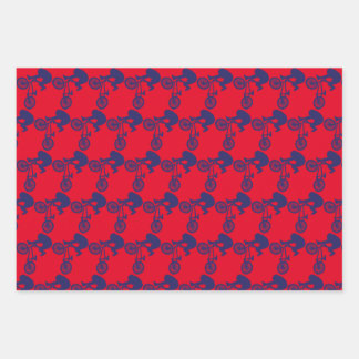 BMX Bike Rider Wrapping Paper Sheets