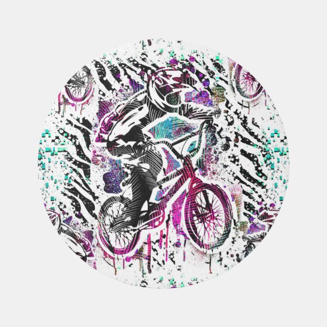 Bmx Bike Rug - Bmx Racing Rug  (Front)