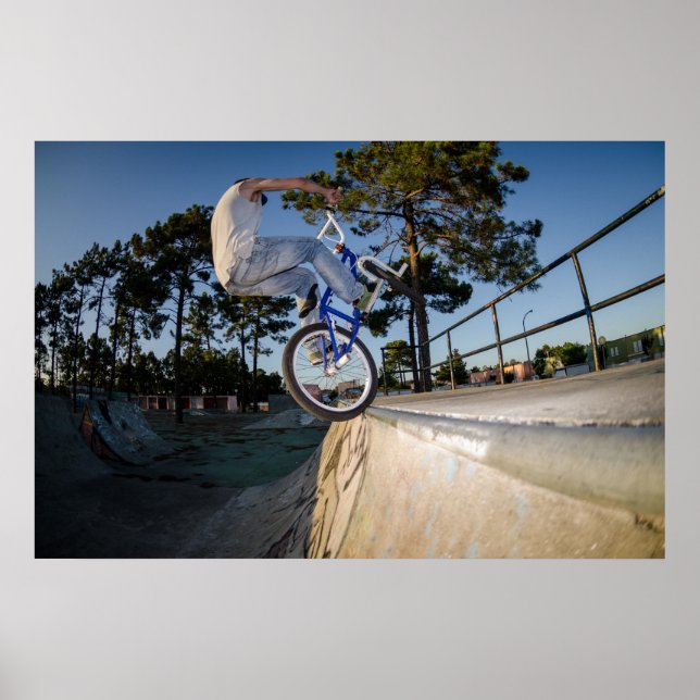 BMX Bike Stunt tap Poster (Front)
