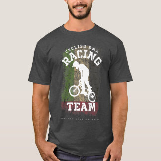 BMX Bike United Arab Emirates Flag Biking Cycling T-Shirt
