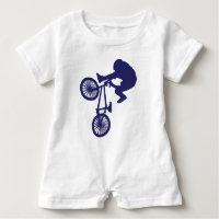 BMX-Biker Baby Romper