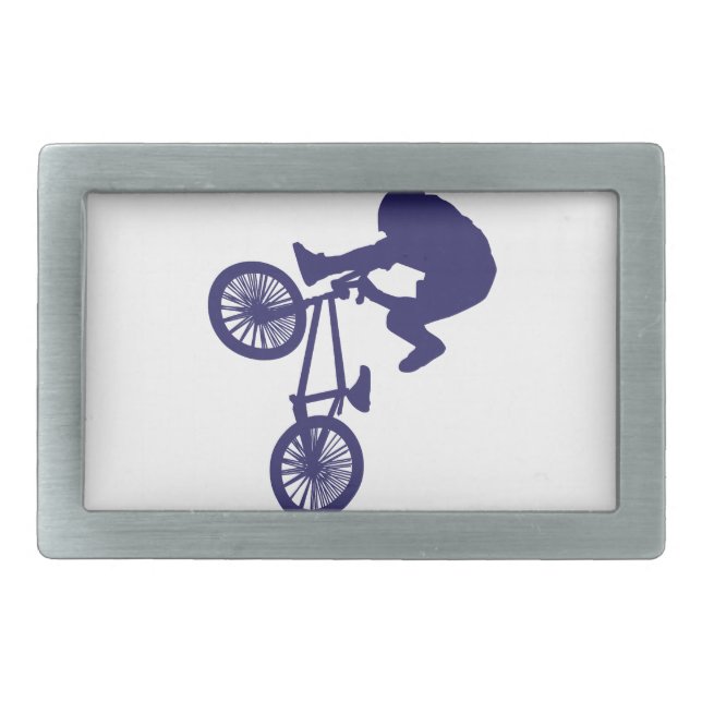 BMX Biker Belt Buckle (Front)