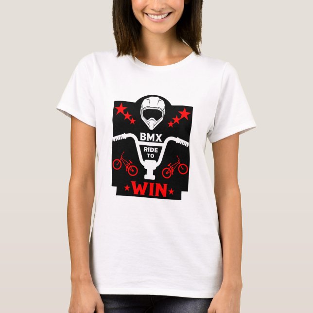 Bmx Bikers Freestyle T-Shirt (Front)