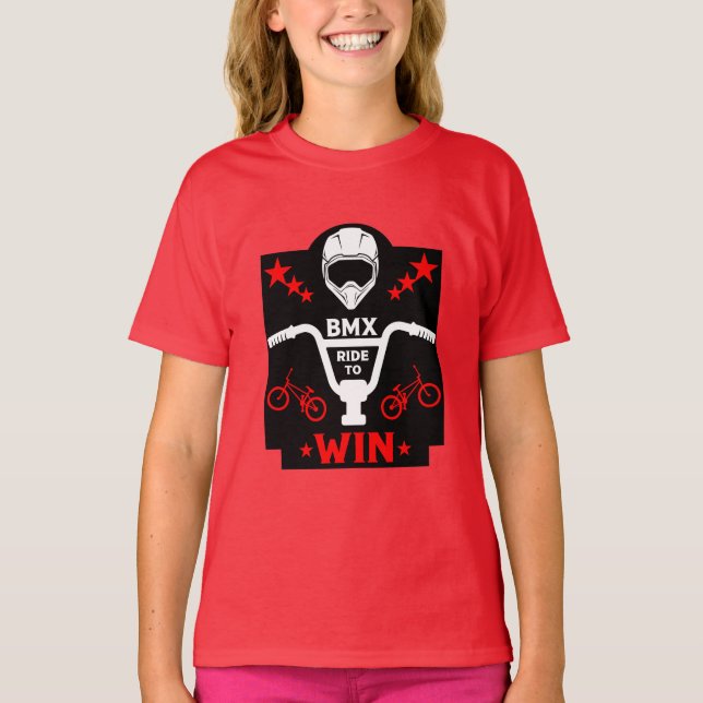 Bmx Bikers Freestyle T-Shirt (Front)