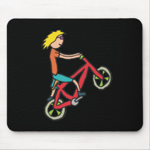 BMX Biking Mouse Pad