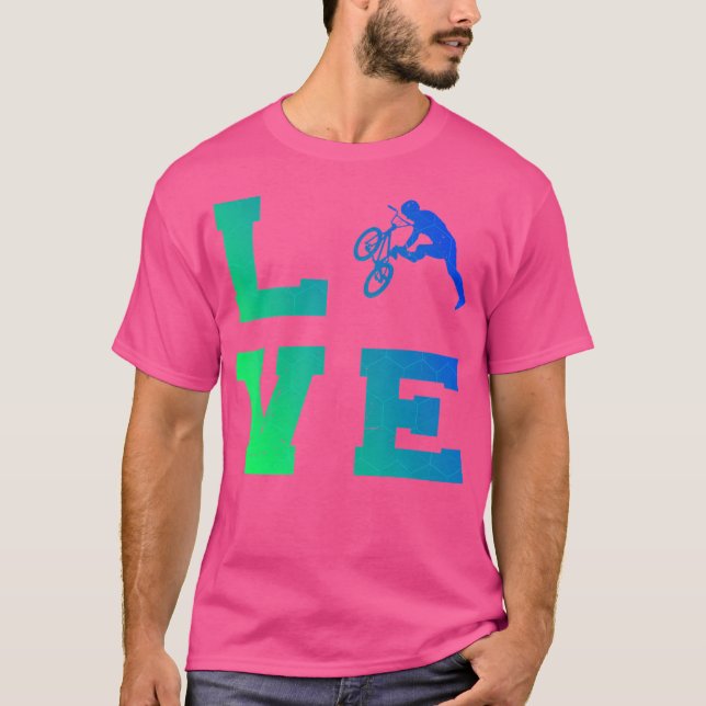 Bmx Bmx Boys Cycling Bike Men'S Bmx Bicycle T-Shirt (Front)