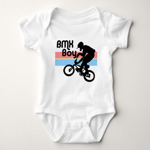 BMX Boy  BMX Girl Baby Bodysuit
