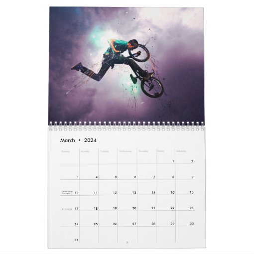 BMX Calendar | Zazzle