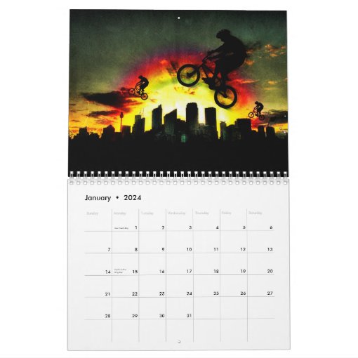 BMX Calendar | Zazzle