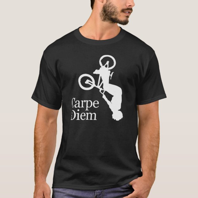 BMX Carpe Diem (Dark) T-Shirt (Front)
