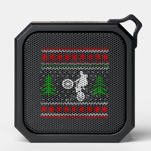 BMX Christmas Bluetooth Speaker (Front)