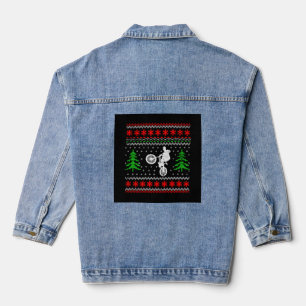 BMX Christmas Denim Jacket