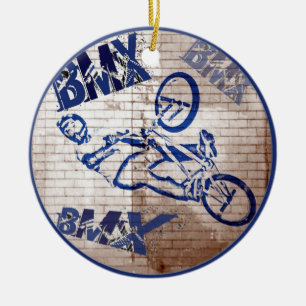 BMX Christmas Ornament