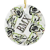 BMX  Christmas Ornament