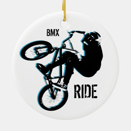 Bmx Christmas Ornament 