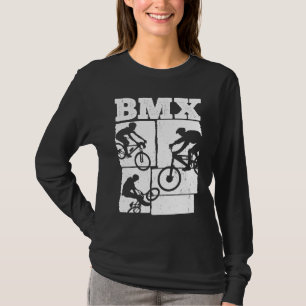 BMX color bicycle fans bike biker BMX bicyclist vi T-Shirt