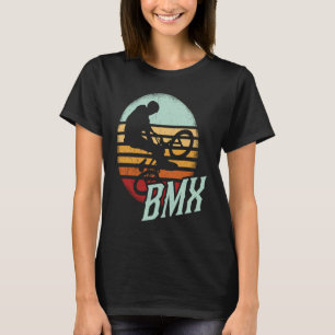 BMX color bicycle fans bike biker BMX bicyclist vi T-Shirt
