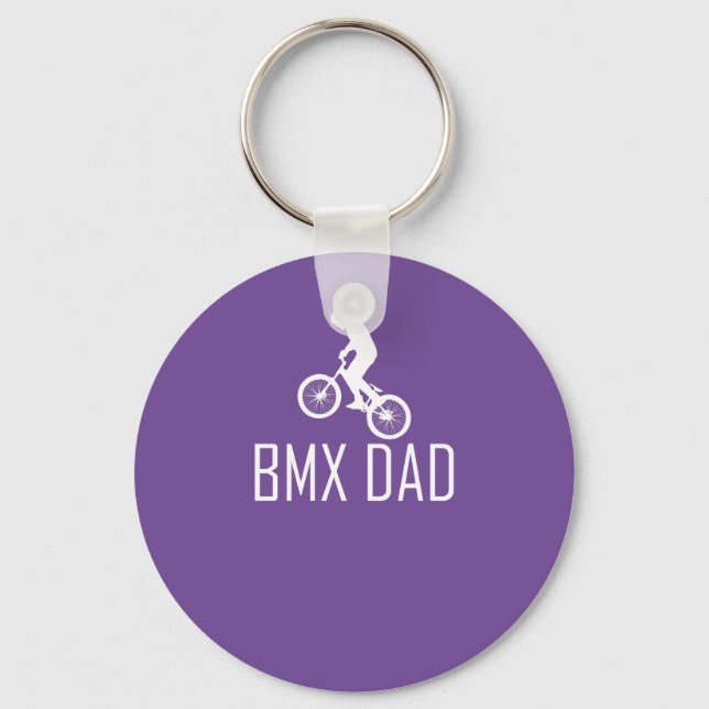 Bmx Dad Keychain (Front)