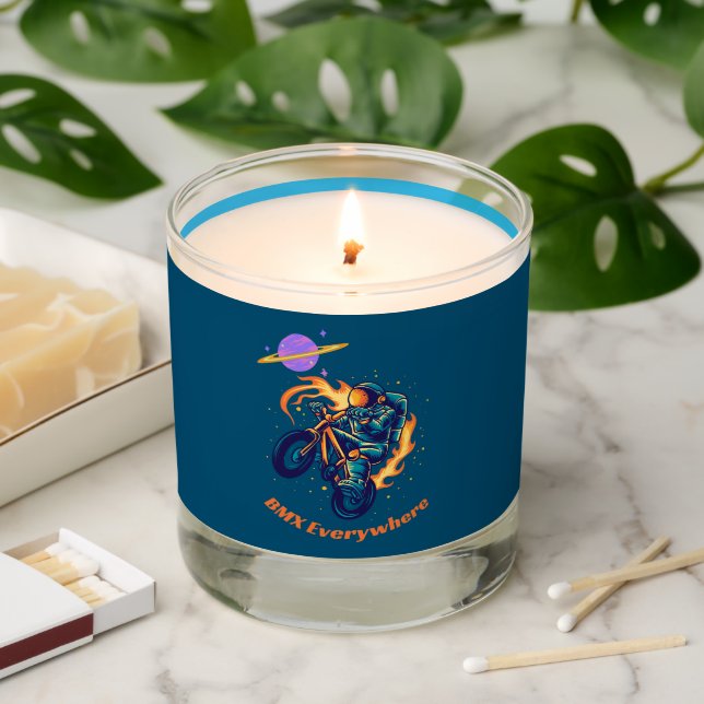 bmx everywhere scented candle (Lit)