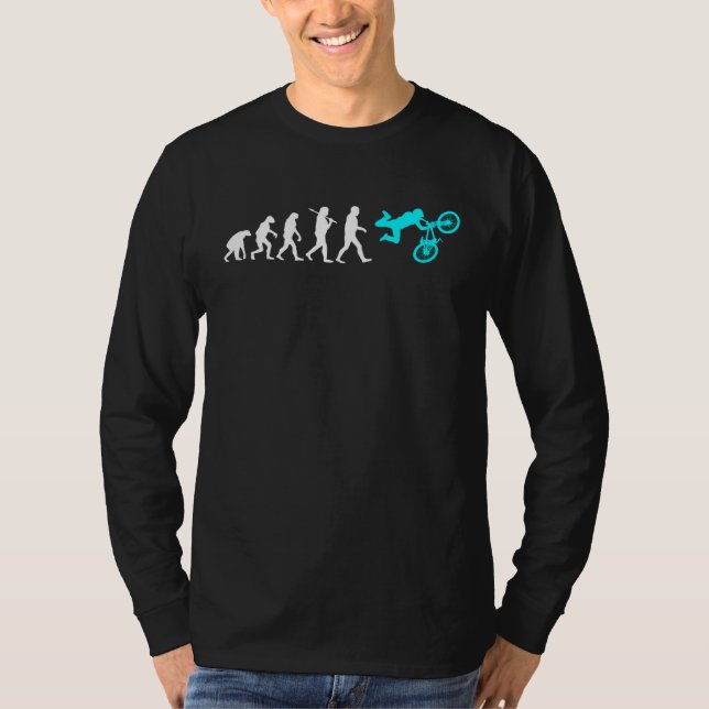 BMX Evolution Bicycle T-Shirt (Front)