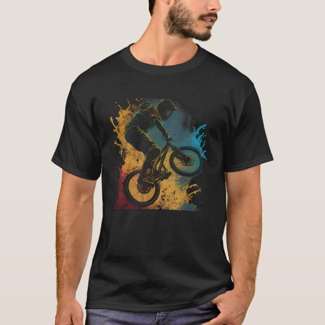 BMX Extreme Rider  Graphic for Men Women Boys Girl T-Shirt (Front)