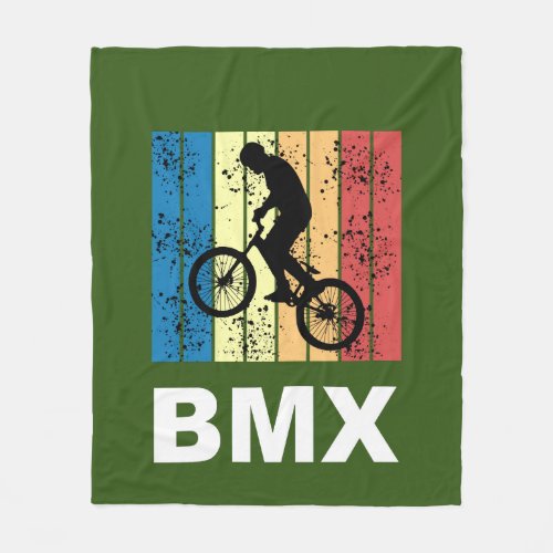 Bmx Fleece Blanket