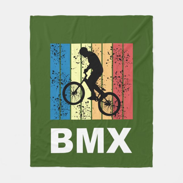 Bmx Fleece Blanket (Front)
