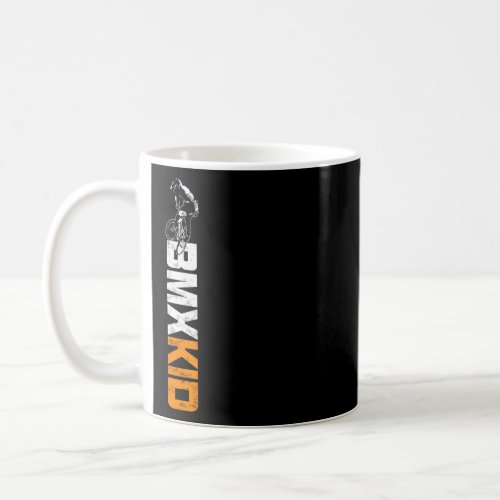 Bmx  For Kids Of All Ages Distressed Cycling Bmx  Coffee Mug