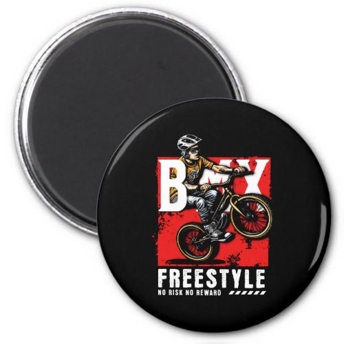 Bmx Freestyle Magnet
