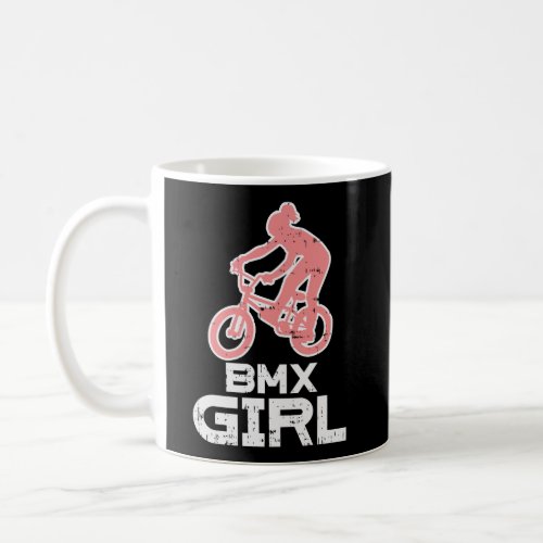 Bmx Girl Cute Bicycle Bike Racing Cycling Biker Wo Coffee Mug