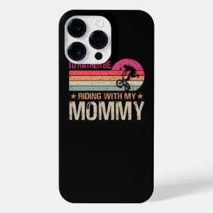 BMX I’d Rather Be Riding With My Mommy Vintage iPhone 14 Pro Max Case