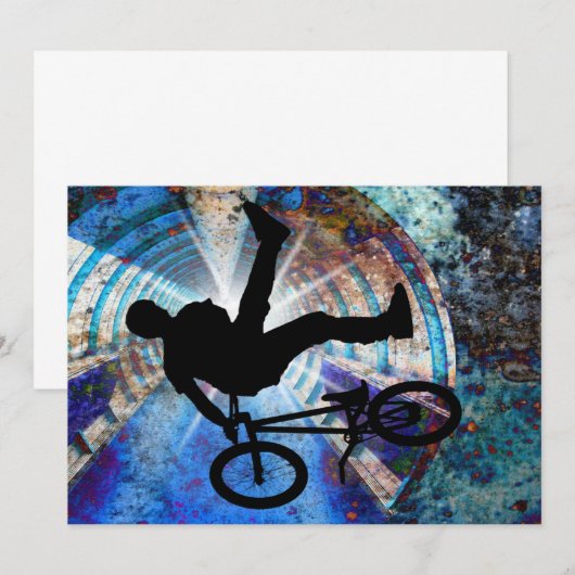 BMX in Grunge Tunnel (Front/Back)