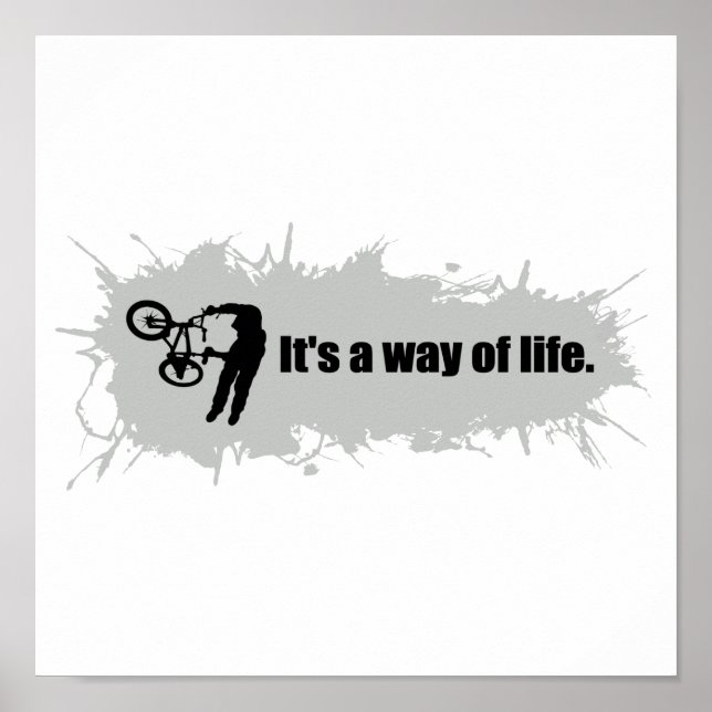BMX is a Way of Life Poster (Front)