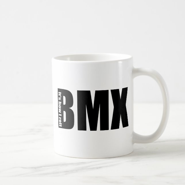 BMX - It's How I Roll Coffee Mug (Right)