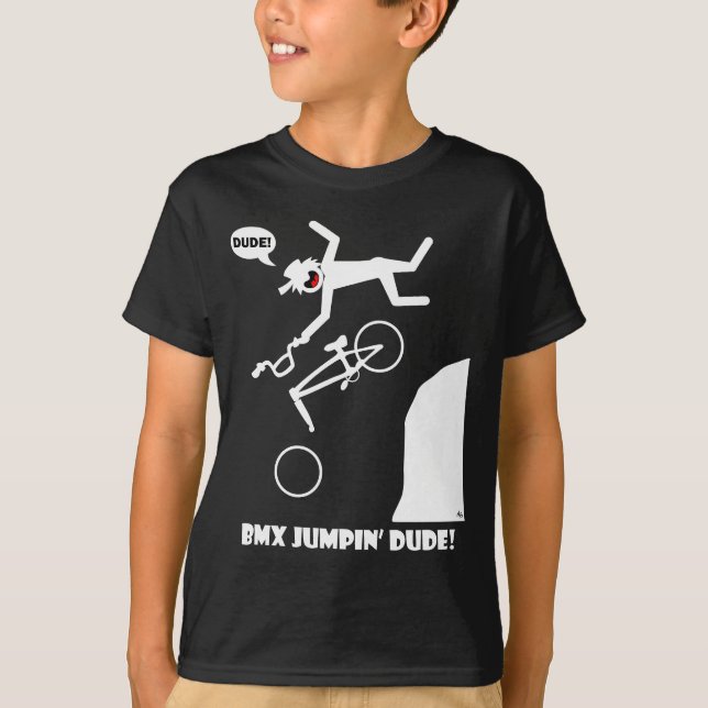 BMX JUMPIN'-25 T-Shirt (Front)