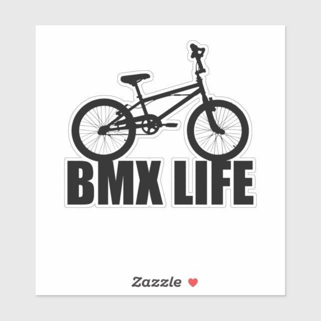 Bmx Life Sticker (Sheet)