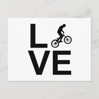 Bmx love postcard