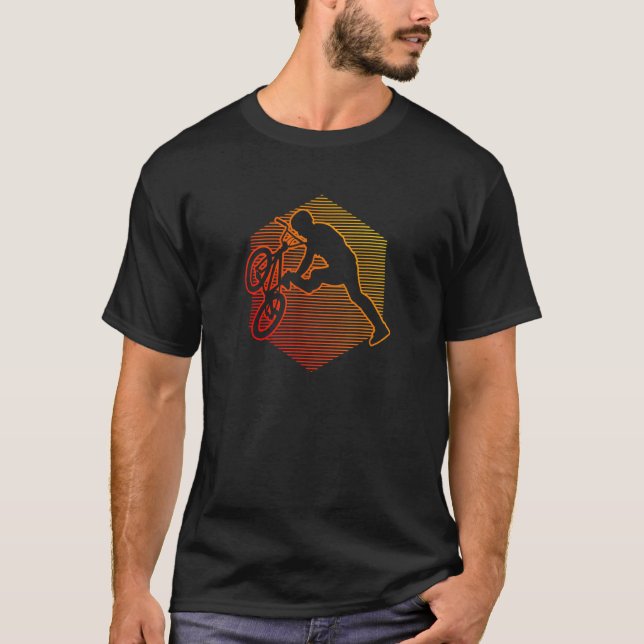 Bmx Men's Women's Cycling Bmx Bike T-Shirt (Front)