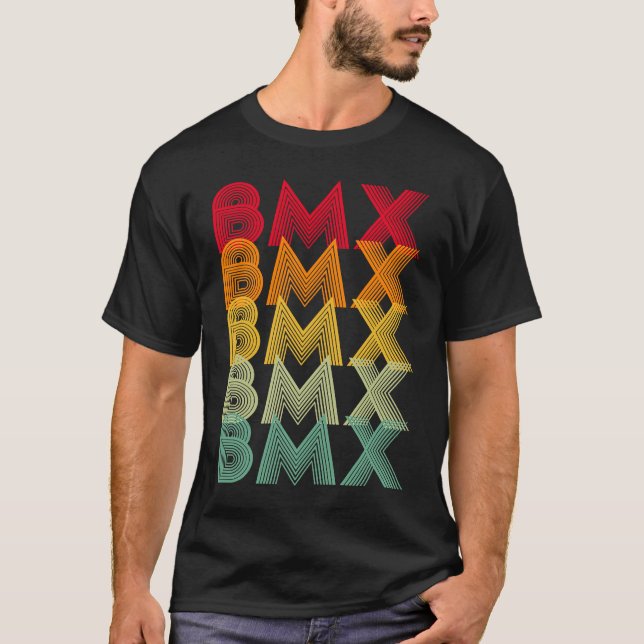 BMX Mountain Bike Bicycle Cycling Extreme Sports B T-Shirt (Front)