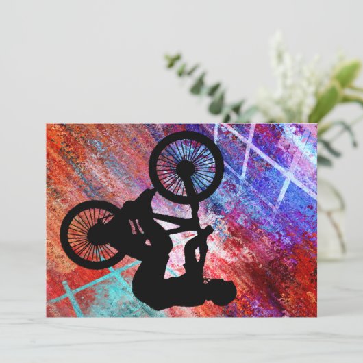 BMX on Rusty Grunge (Standing Front)