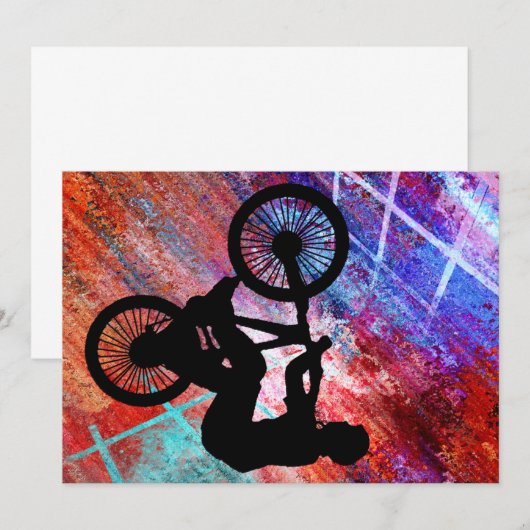 BMX on Rusty Grunge (Front/Back)